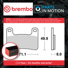 Motorcycle Brake Pads Set Front 07SU27SA Brembo Genuine Top Quality Guaranteed