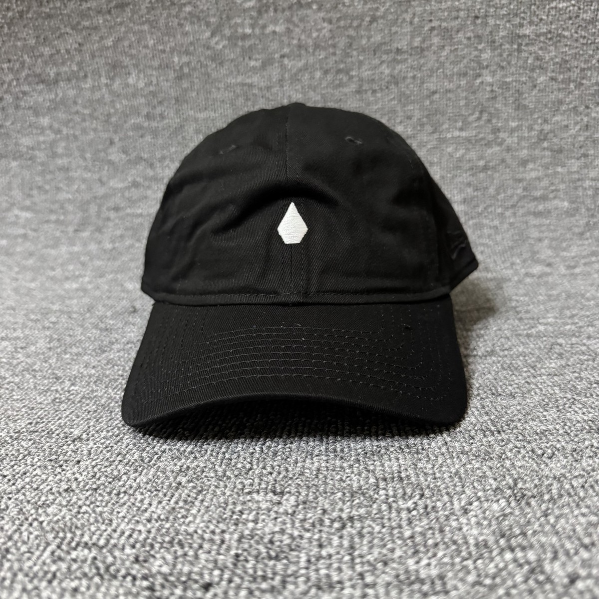 New Era Volcom Dad Hat Strapback Black One Size 9TWENTY Cap