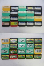 FC Famicom Complete Set 40 Games AC Adapter RF Switch Tested