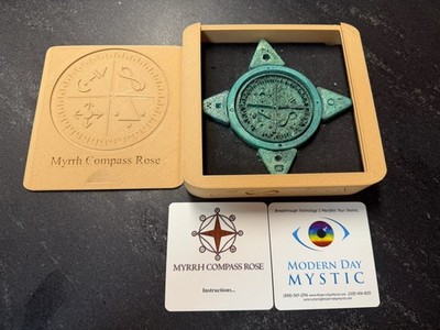 Modern Day Mystic Myrrh Compass Rose V2 Spiritual Technology Land Balancer New