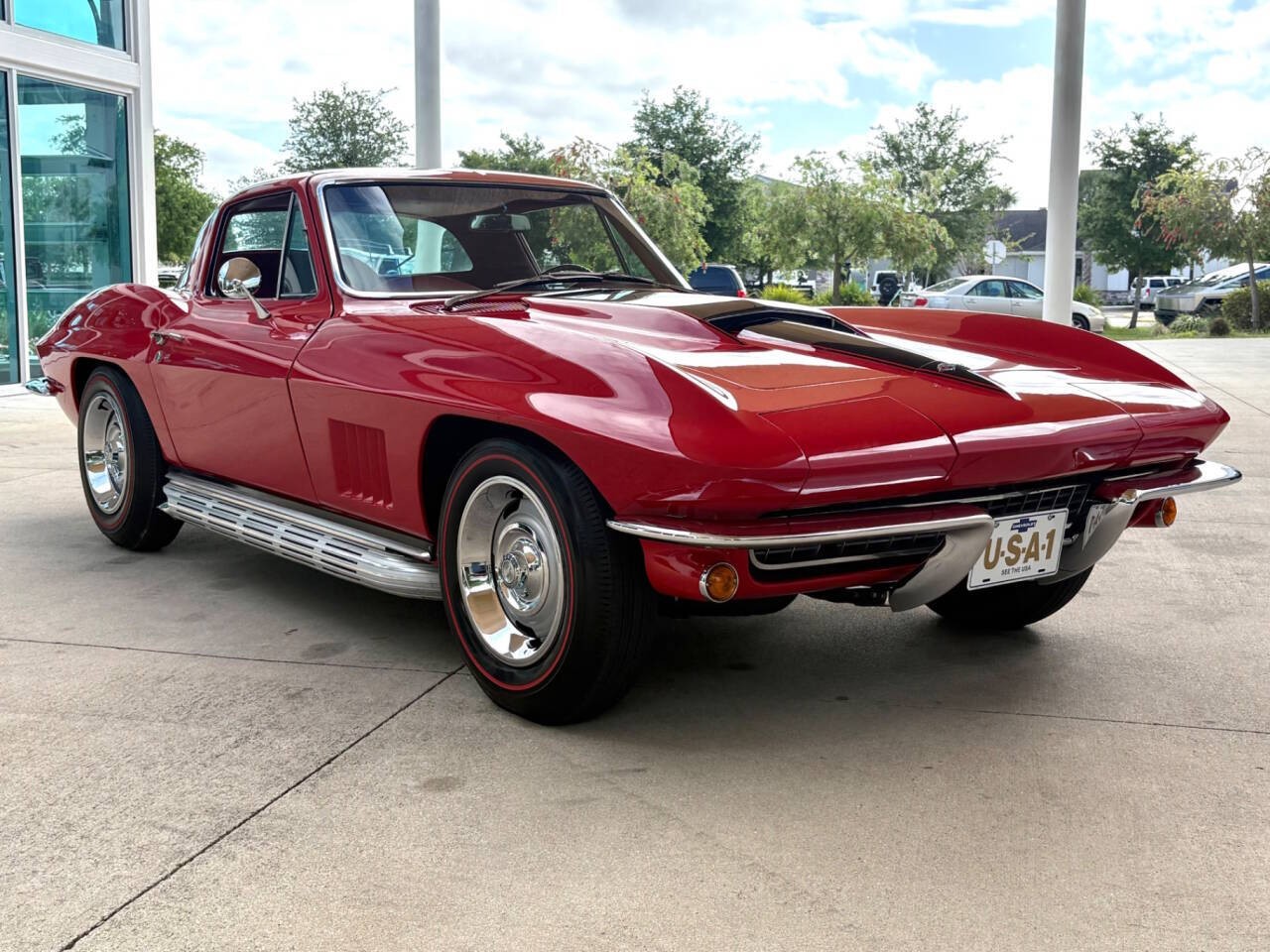 1967 Red Chevrolet Corvette   | C2 Corvette Photo 5