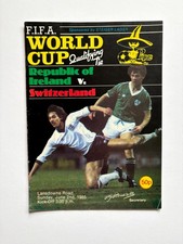REPUBLIC OF IRELAND v SWITZERLAND...1985 WORLD CUP QUALIFIER