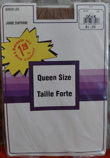 Vintage Pantyhose Saver Bargain Sheer Leg Color Spice Queen Size BFRIP3