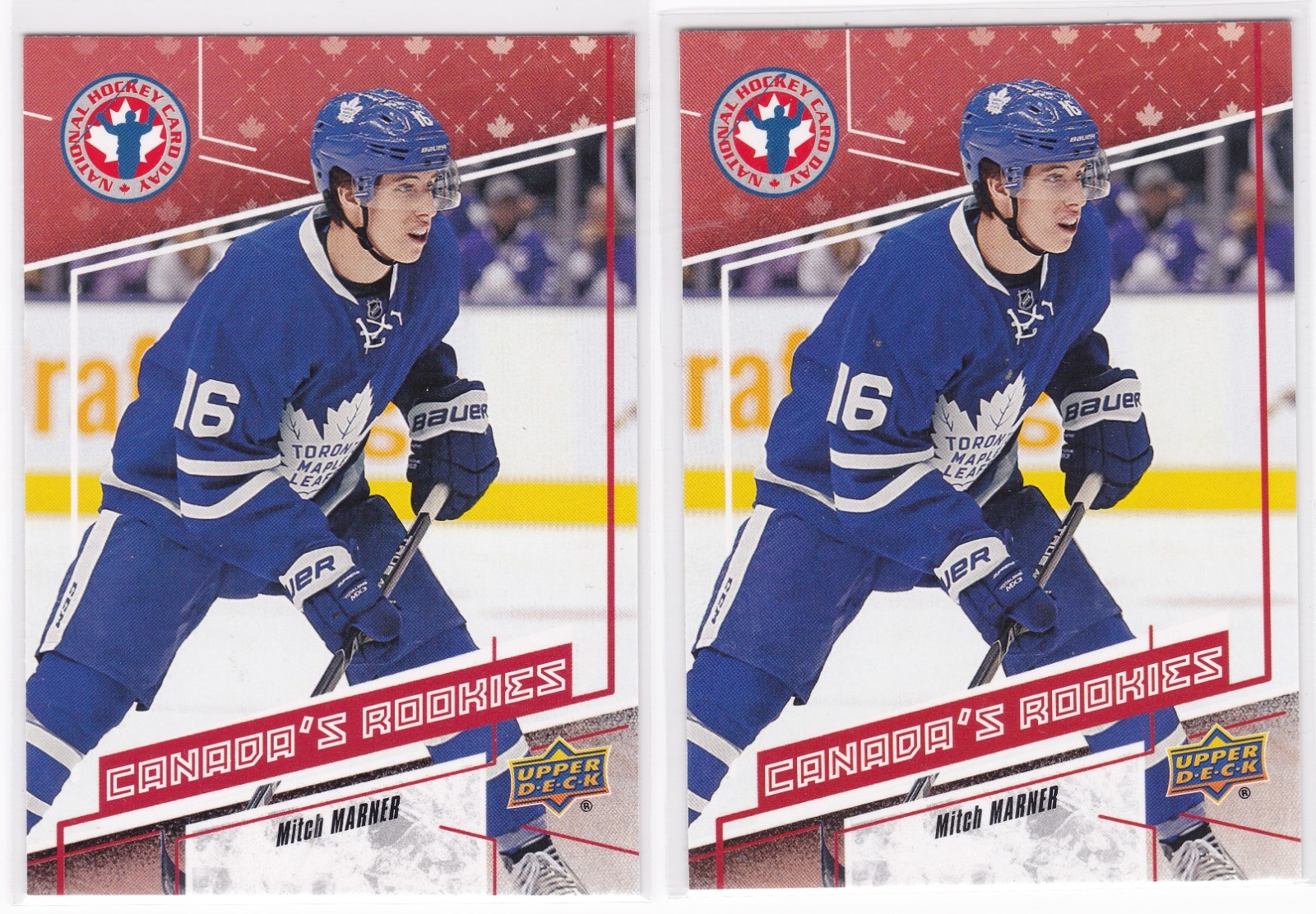 2017 Upper Deck MITCH MARNER #can5 Canada's National Card Day SP ROOKIE CARD RC