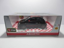 1/18 Abarth 500 ABARTH500 Dealer Officially Licensed Black Roof Minicar