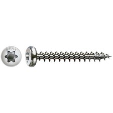 SPAX Universal Screw 4 x 25mm T-Star Plus Stainless Steel A2 200pc
