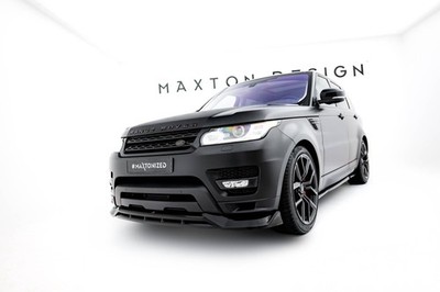 Maxton Design Frontlippe passend für Land Rover Range Rover Sport Mk2 schwarz Ho