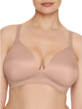 BALI Comfort Revolution T-Shirt Wireless Bra DF3460 Evening Blush 2XL 48-NWT