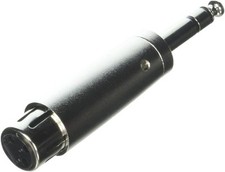 Pig Hog PAXFTM2 XLR F -TRS M Adapter, Silver
