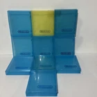 10 Super Nintendo NES Original Vintage Clamshell Cases 9 Blue 1 Yellow