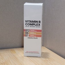 Liquid Methyl B-Complex 15ml - Methylcobalamin B12 B6 Folate - Exp 8/2027