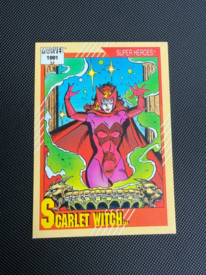 Scarlet Witch / Wanda Maximoff - 1991 Marvel Impel Universe Super Heroes X-Men