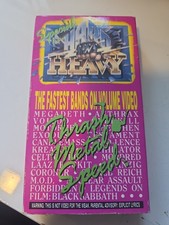 HARD N HEAVY Thrash Metal Speed VHS 1990 Laaz...