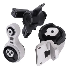3Pcs Engine Mount Kit For Ford Fusion S L4 2.5L Mercury Milan Premier 2010-2011
