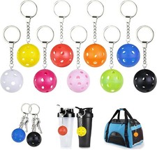 Pickleball Keychains - Mini Ornaments for Lovers - Perfect Gifts Multicolor  Eb