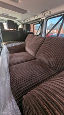 2 Seater Jumbo Cord Sofa Brown – Compact, Soft & Stylish Modern Couch
