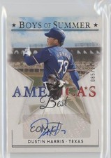 2024 Panini Boys of Summer America's Best Signatures /149 Dustin Harris Auto qf6