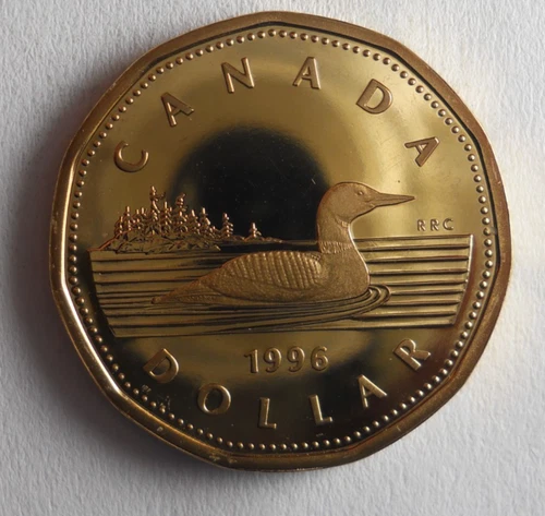 1996 CANADA DOLLAR - AU/UNC PROOF LIKE Coin - Lot #B6