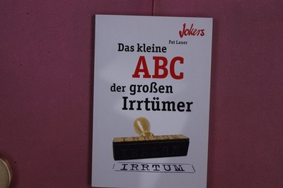 358123 Pat Lauer DAS KLEINE ABC DER GROSSEN IRRTÜMER Jokers in der Verlagsgruppe