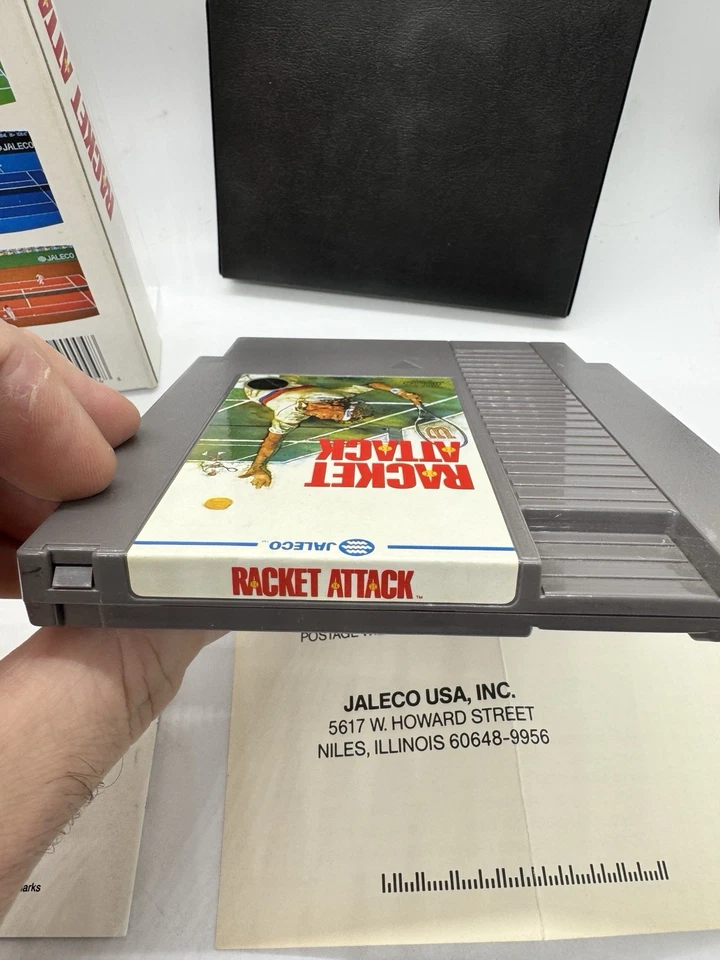 Racket Attack - NES Nintendo - Complete CIB + Reg Card Nice! - Image 3 of 4