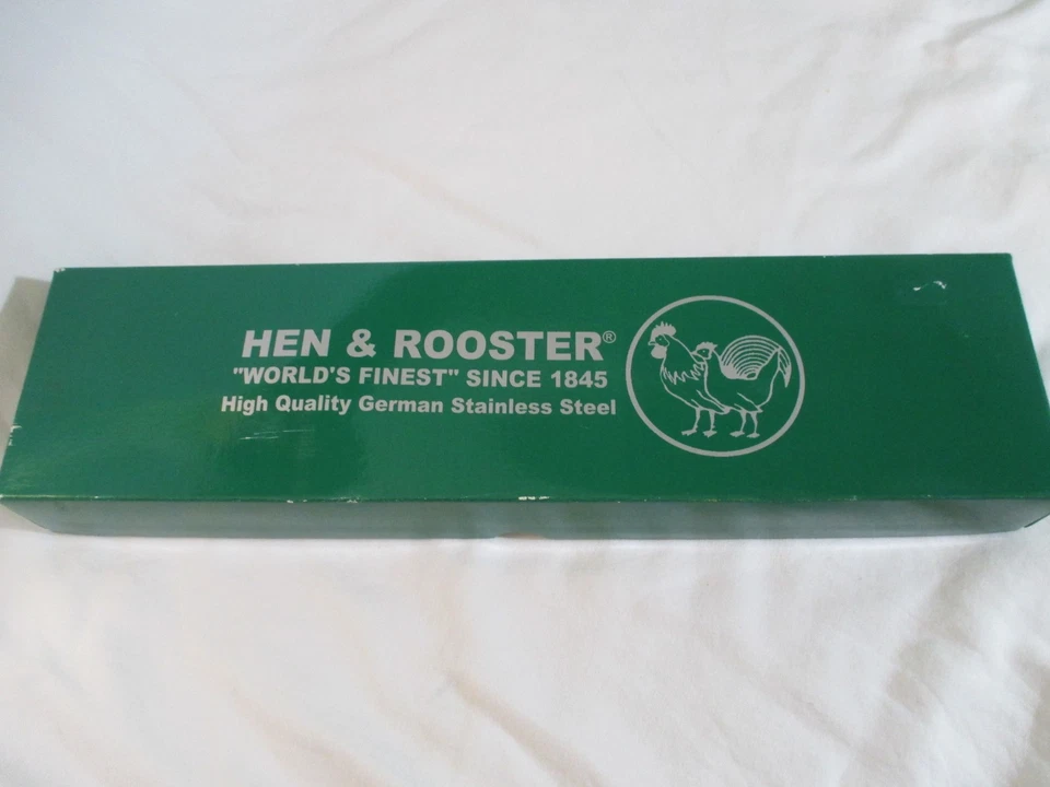 Hen & Rooster German Stainless Stag Bowie Knife with Sheath HR-3107 - Image 2 of 4