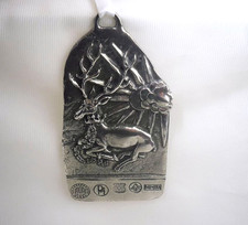A E Williams Pewter Shakespeare's Globe 2003 King Richard II Hanging Ornament