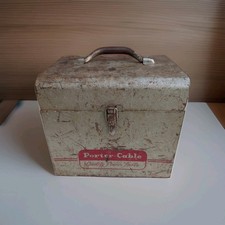 Porter Cable 1950 modello 146 cassa sega circolare cassetta attrezzi lavorazione legno da collezione