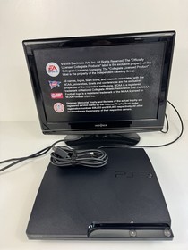 Sony PlayStation 3 PS3 Slim 120GB Console (CECH-2001A) - Remote - Tested!