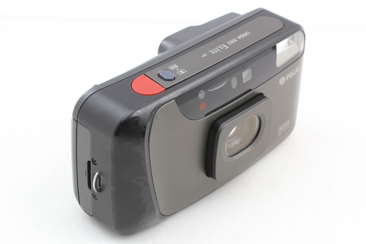 Exc+5]FUJI Cardia mini ELITE op Black Point & shoot 35mm Film