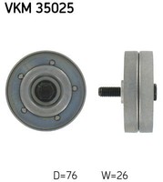SKF Umlenk-/FüHrungsrolle, Keilrippenriemen VKM 35025 FüR Honda Opel