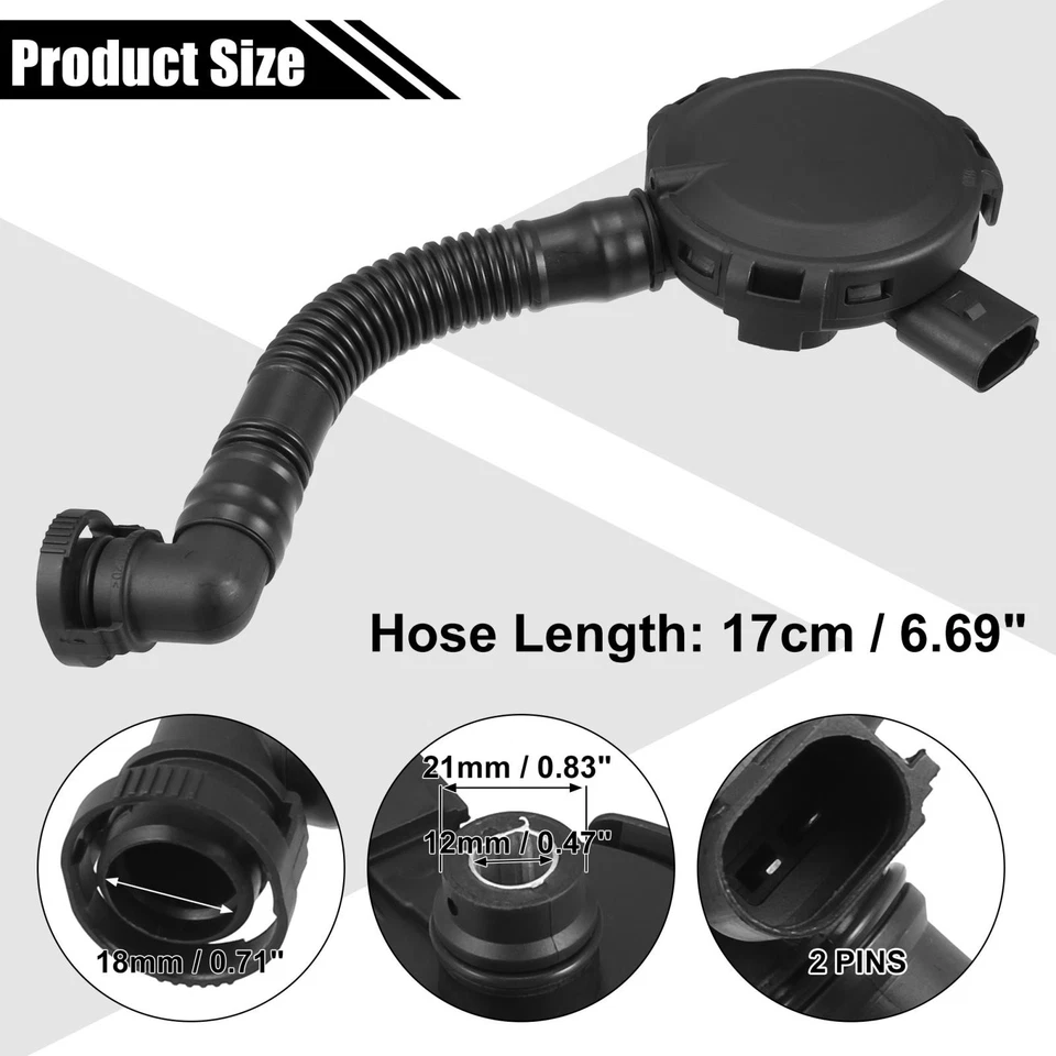 022103765A Car PVC Engine Crankcase Vent Valve for Volkswagen Touareg 2004-2006 - Изображение 3 из 4