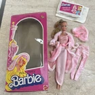 Vintage Mattel Pink & Pretty Barbie Doll Original Box 1981 #3554