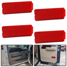 Door Reflector Interior 4pc Fit For Ford Superduty 1999-2007 F250 F350 F450 F550