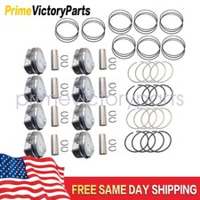 Fit Jaguar Land Rover Piston Std Wrings Aj133 5.0 V8 Supercharged Engine
