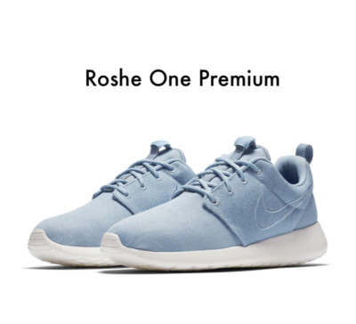 Nike Roshe Premium Denim Blue Grey Sail Mens Sneakers Shoes 10 11 12 13