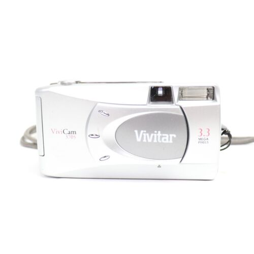  Vivitar ViviCam 3705 3.3MP Digital point & shoot Camera  - Picture 1 of 10