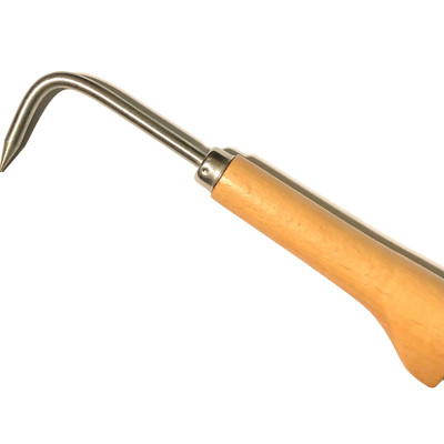 BONSAI ROOT HOOK - 9'' Heavy Duty Steel Single Tine Roshi