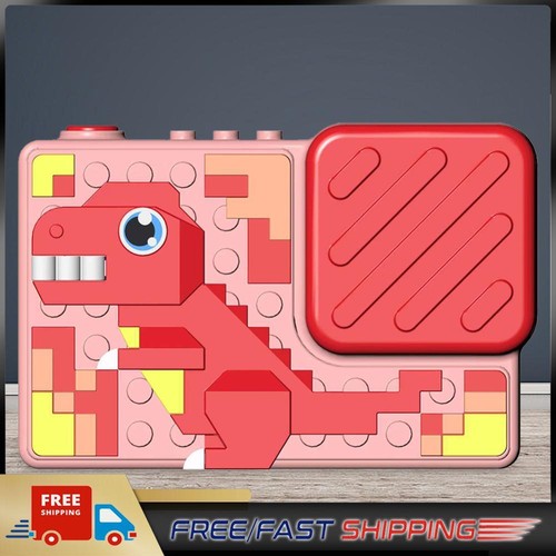 Dinosaurier Kinderkamera mit Dinosaurier Silikon Bausteine 4800W 600mAh Akku