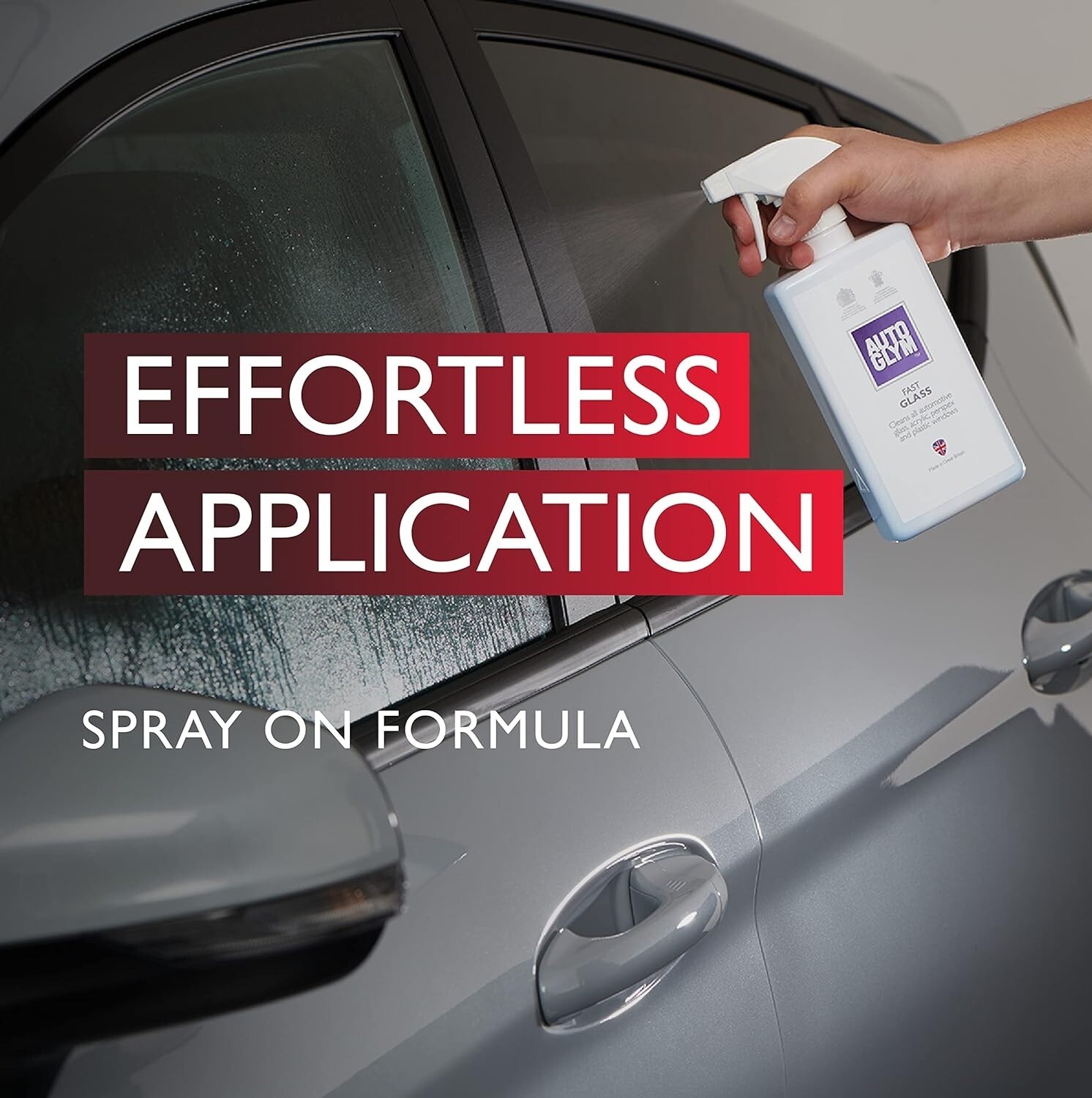 Autoglym Fast Glass 500ml Car Window Cleaner for Windscreen Windshield