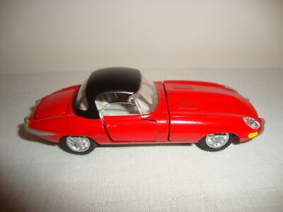 Tekno 1/43 - Jaguar Type E Coupé Hard Top - Fabriqué Au Danemark - Rouge - Occasion