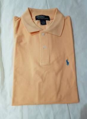 RL POLO HOMBRE NARANJA CLARO TALLA XL