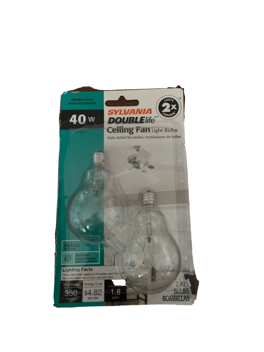 Sylvania double life 40w deals