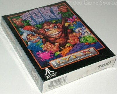 Atari Lynx Toki Game Cartridge *Original versiegelt