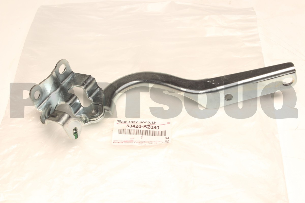53420BZ080 Genuine Toyota HINGE ASSY, HOOD, LH 53420-BZ080