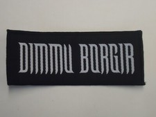 DIMMU BBLACK METAL WOVEN PATCH