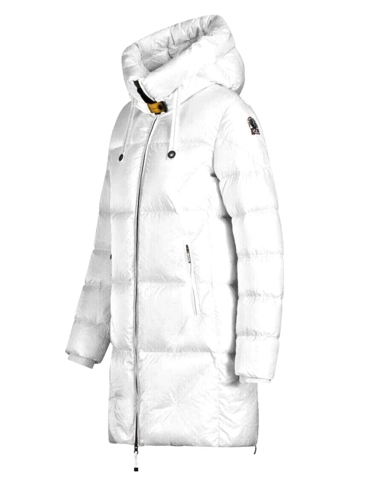 Новый с Ярлыками $775 Parajumpers Джанет пуховик пальто off-белый совершенно новый с ярлыками из Италии - Изображение 2 из 4