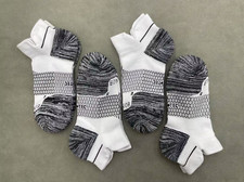 Women's Bombas All-Purpose Ankle socks - Size Medium 8-10 4 pairs White