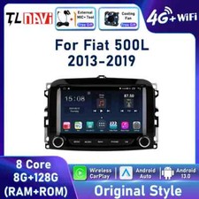 Per Fiat 500L 2013-2019 Android CarPlay Autoradio Lettore Stereo Multimediale GPS