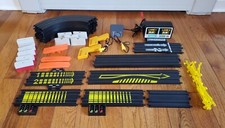LOT OF 45 - TYCO TRACK SET FIERO CHALLENGE MAGNUM 440 PRO LAP COUNTER