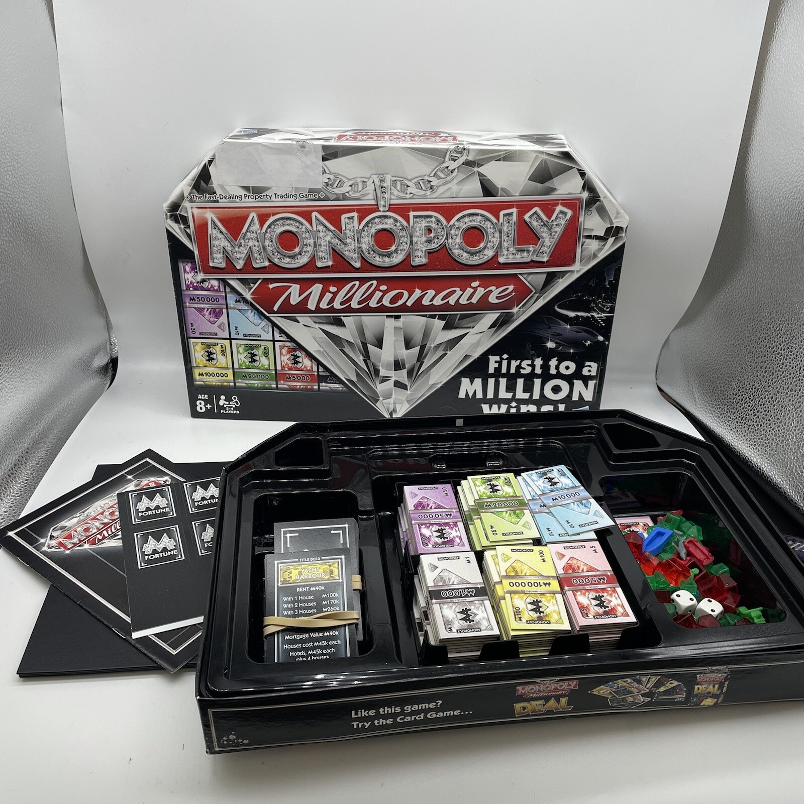 Monopoly Millionaire Board Game Complete First To Win A Million Wins